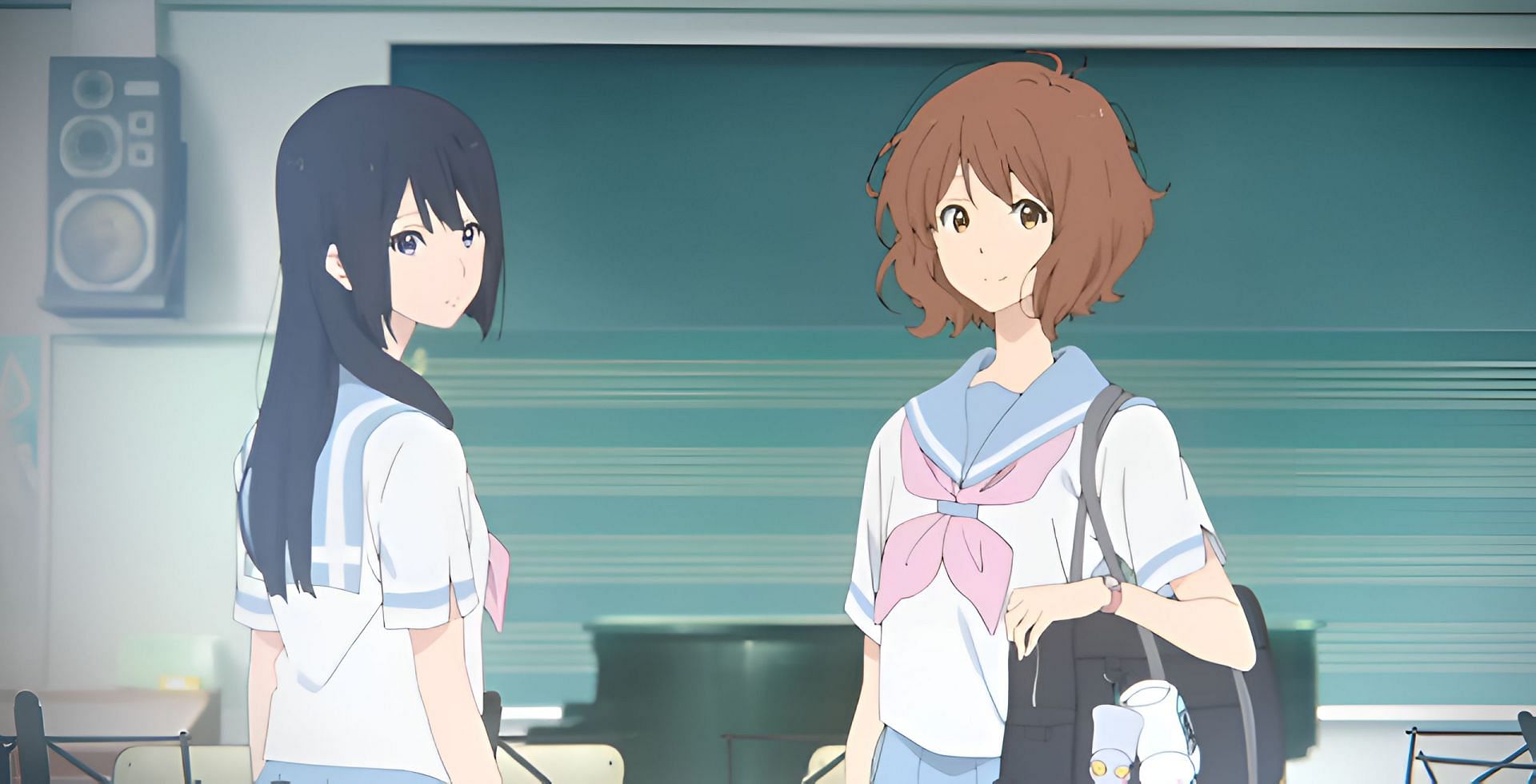 Reina and Kumiko as seen in the anime (Image via Kyoto Animation)