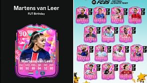 EA FC 25 Lieke Martens van Leer FUT Birthday SBC: All tasks and cheapest solutions