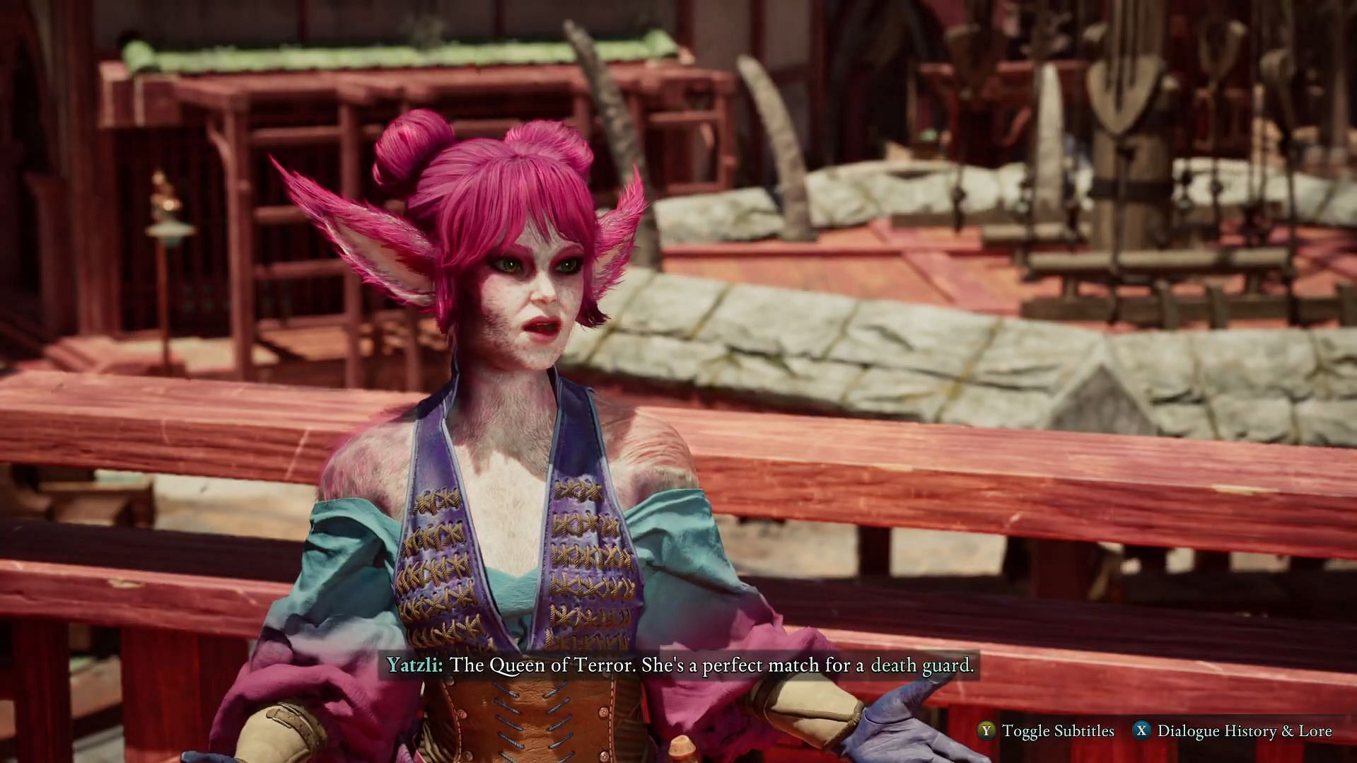 Meet Yatzli before starting the quest (Image via Xbox Game Studios || YouTube/@ BottomTier)