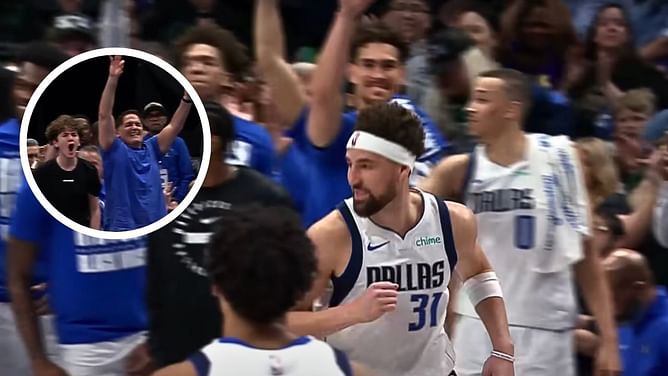 Mark Cuban's son Jake Cuban hilariously sums up wild celebration after $50,000,000 star's clutch shot