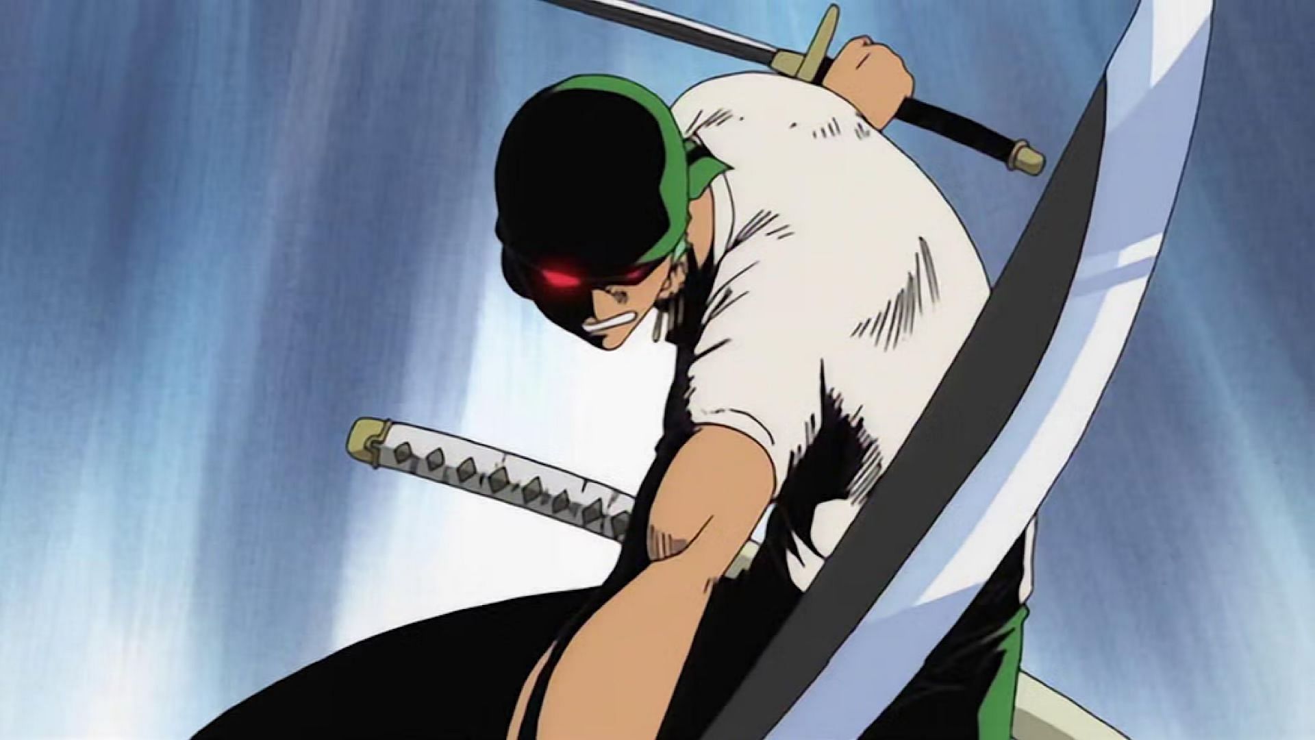 Zoro is the prominent anime swordsman in One Piece (Image via Toei Animation)