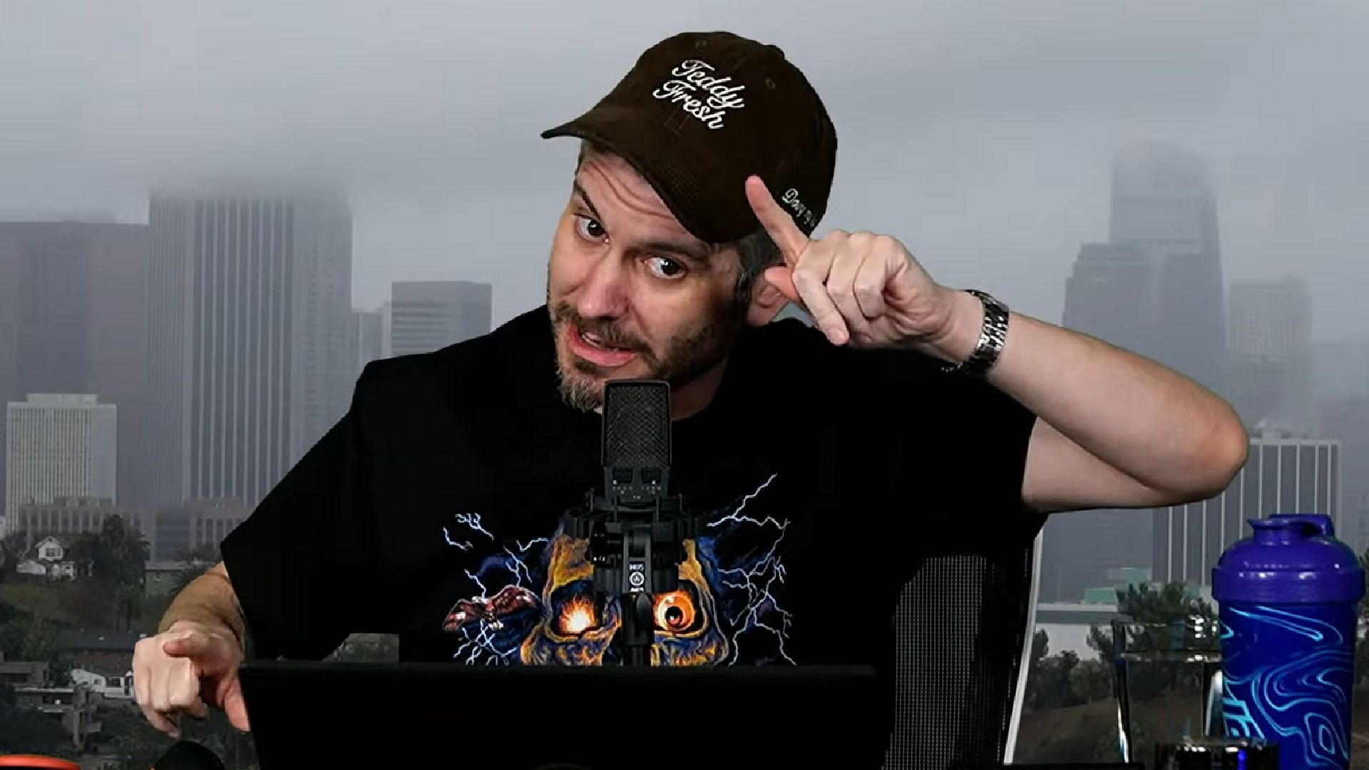 Ethan Klein slams YouTubers for &quot;horrific lies&quot; about him supposedly supporting genocide (Image via H3 Podcast/YouTube)