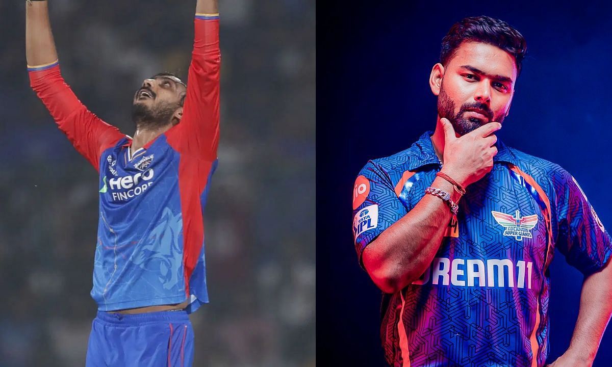 अक्षर पटेल और ऋषभ पंत (Photo Credit - Getty/@LucknowIPL)