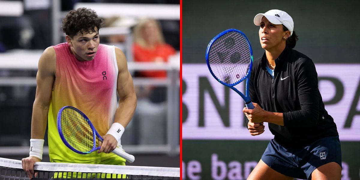 Ben Shelton (L) Madison Keys (R) | Getty