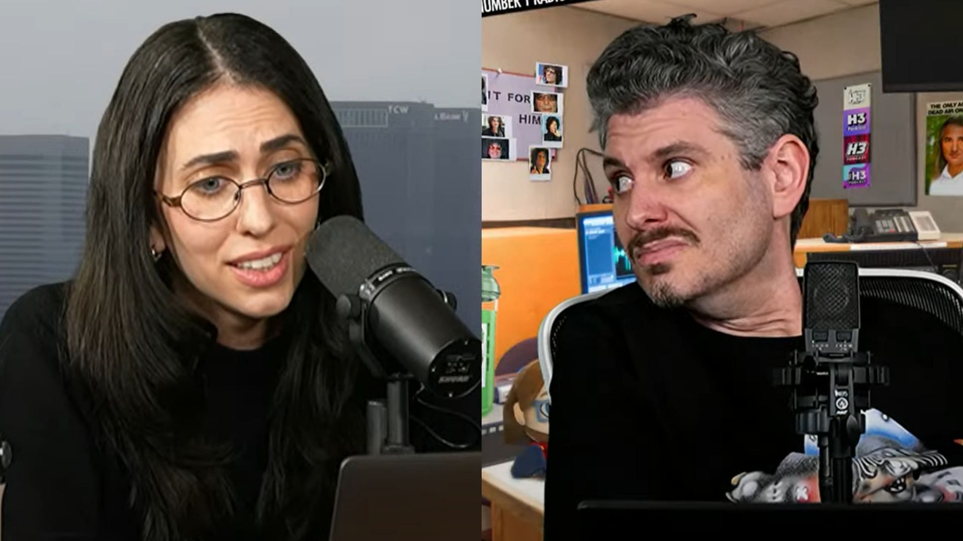 Ethan Klein continues to call out Matt Lieb for supporting the CPS controversy (Images via H3 Podcast/YouTube)