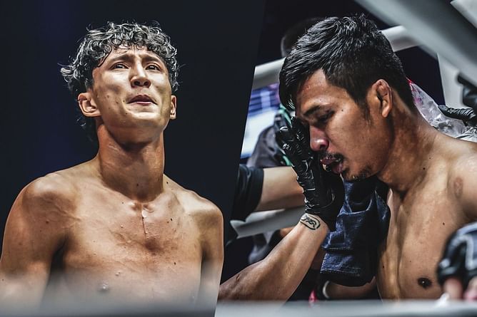 “Superlek weighed a little bit more” - Nabil Anane says towering physique had nothing to do with his massive upset win over Superlek