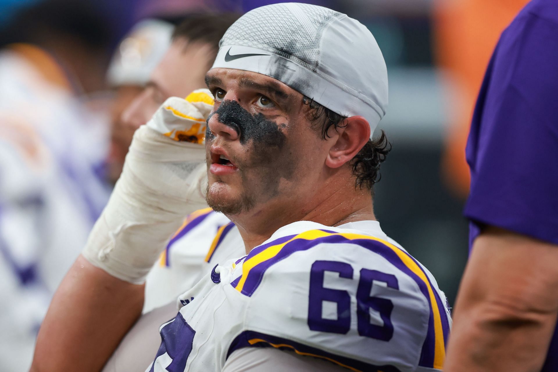 COLLEGE FOOTBALL: SEP 01 Modelo Vegas Kickoff Classic - USC vs LSU - Source: Getty