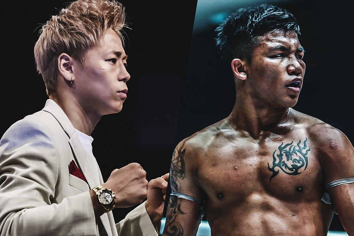 Takeru (left) Rodtang (right) [Photos via: ONE Championship]