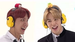 "Lachimolala will always be famous" — Fans amused as j-hope reacts to the famous RUN BTS clip featuring Jimin during his 12-hour Weverse live