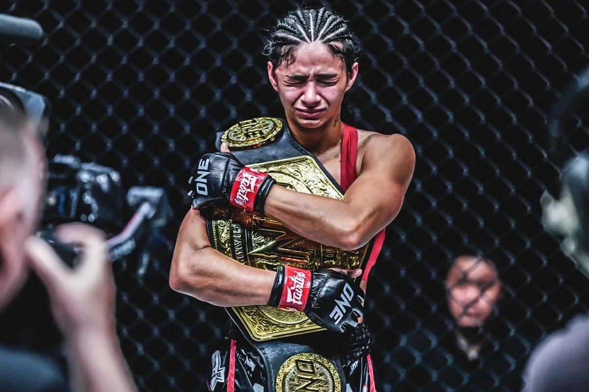 Allycia Hellen Rodrigues says she is not to rest on her laurels. -- Photo by ONE Championship