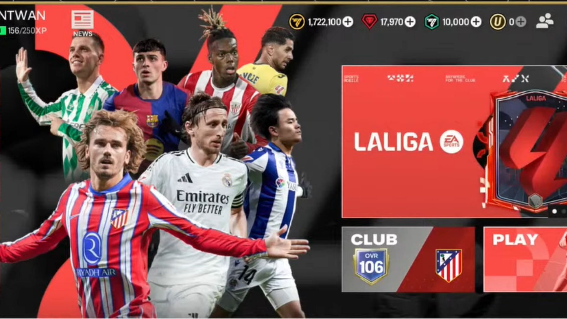 EA FC Mobile LaLiga Fan Event players and Icons announced (Image via EA Sports)