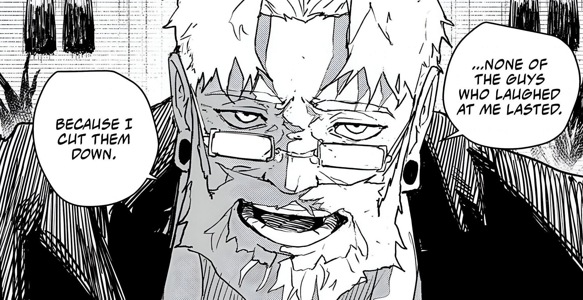 Itsuo Shirakai as seen in Kagurabachi chapter 70 (Image via Shueisha)