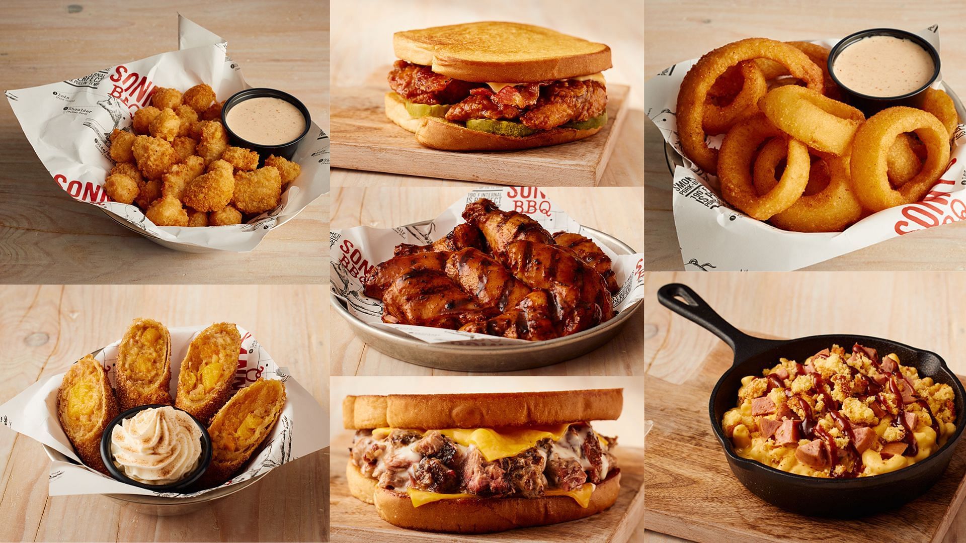 The spring menu has returning favorites as well as new items (Image via Sonny&#039;s BBQ)