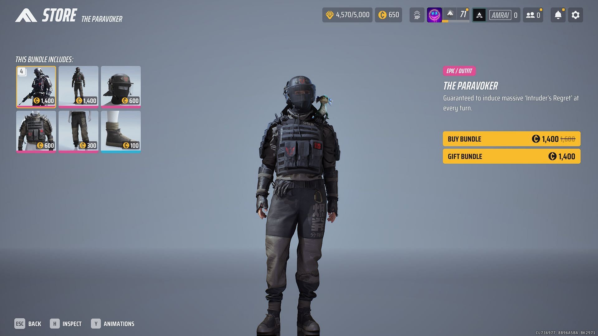 This unique bundle offers many individual items (Image via Sportskeeda Gaming || Embark Studios)