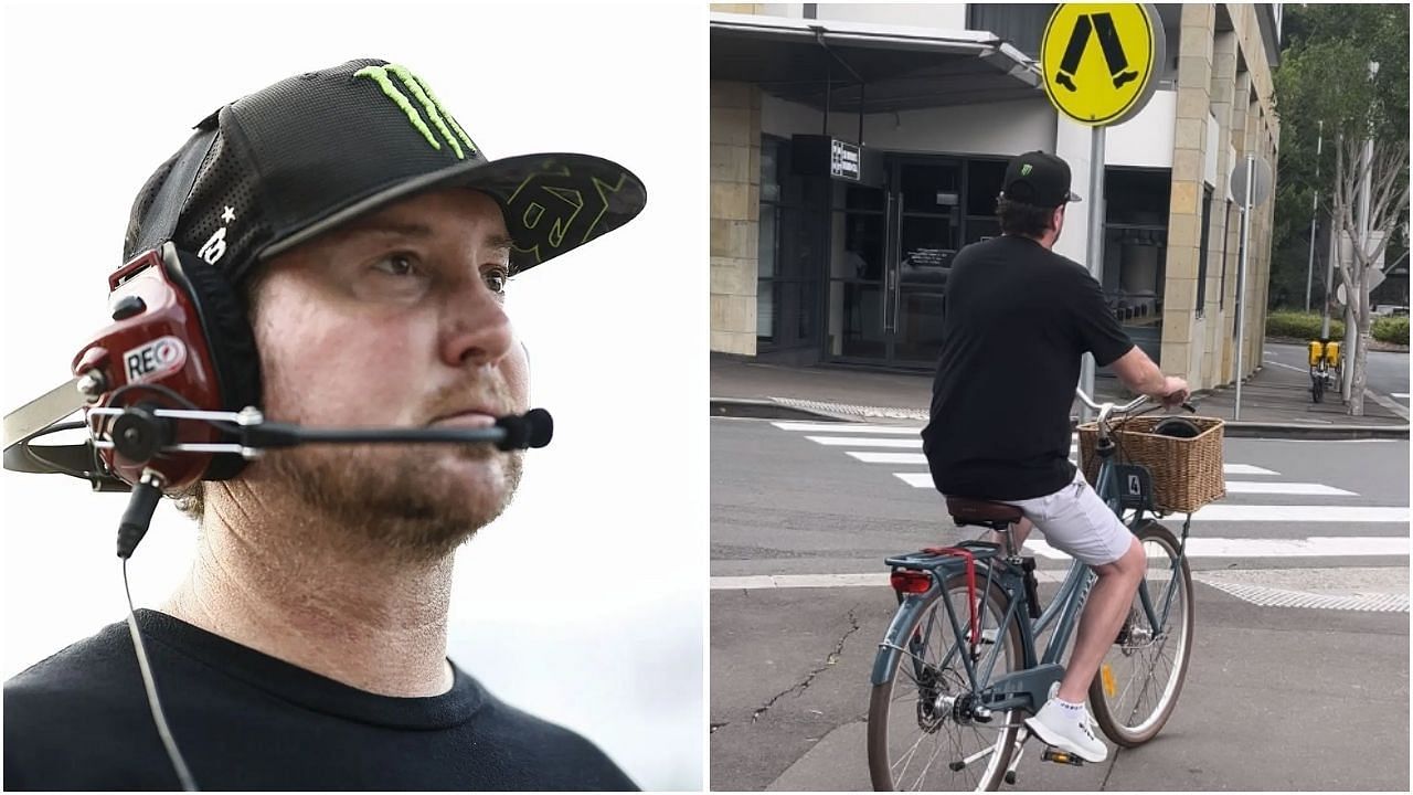 Former NASCAR champion Kurt Busch drops 4-word message on his Sydney exploration ahead of Race of Champions (Images from @kurtbusch on Instagram and Getty Images)