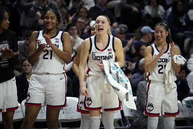 Celtics executive expresses pride at daughter's place with Paige Bueckers in March Madness pursuit