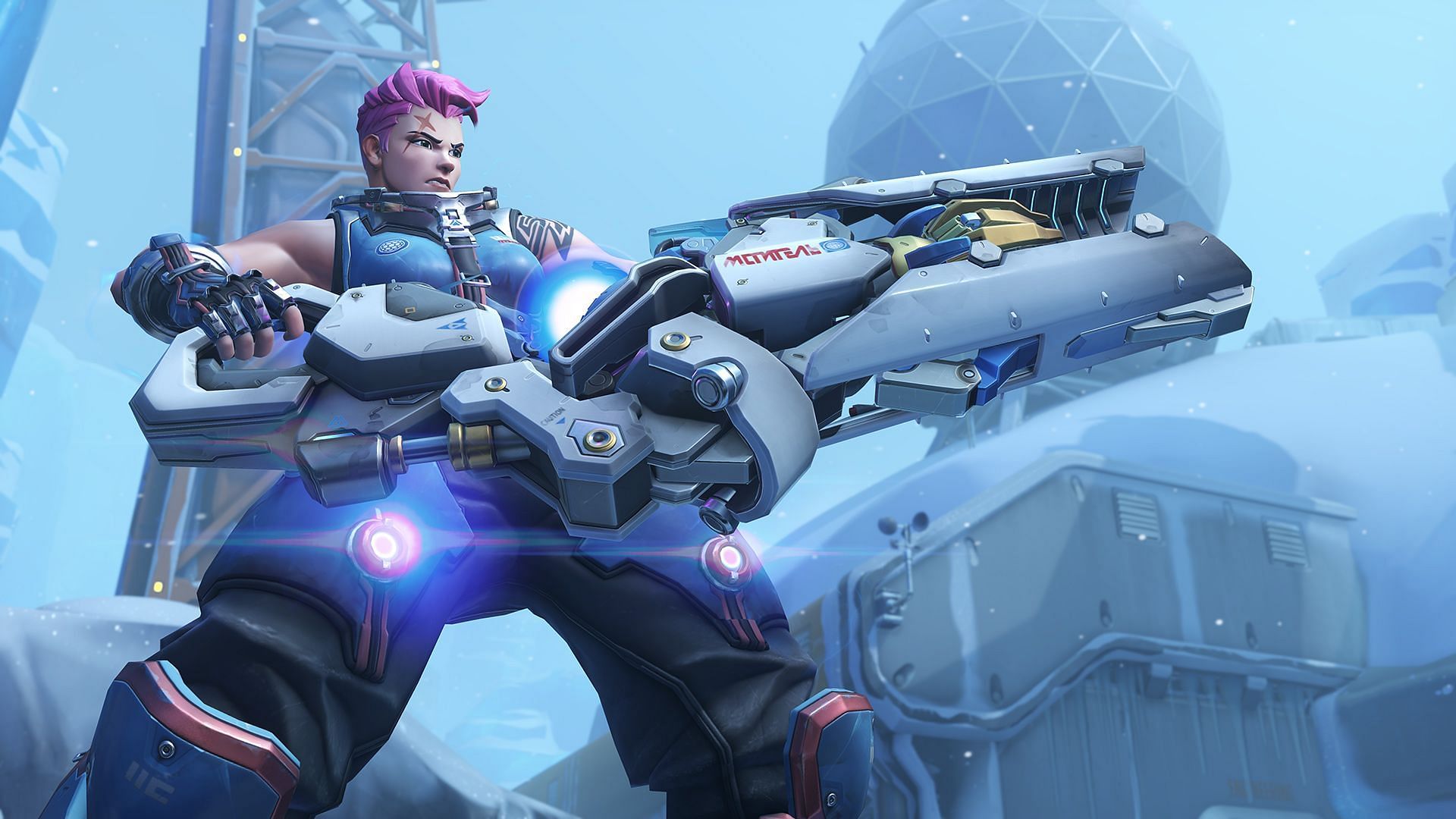 Zarya in OW2 (Image via Blizzard Entertainment)