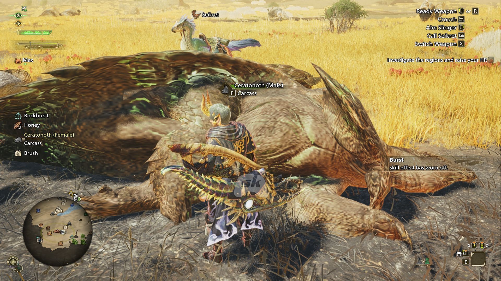 All you need to know about finding Herbivore Carapace (Image via Sportskeeda Gaming || Capcom)