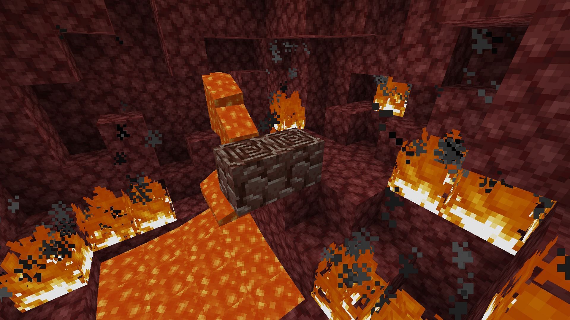 Ancient debris is the key to crafting netherite ingots (Image via Mojang)