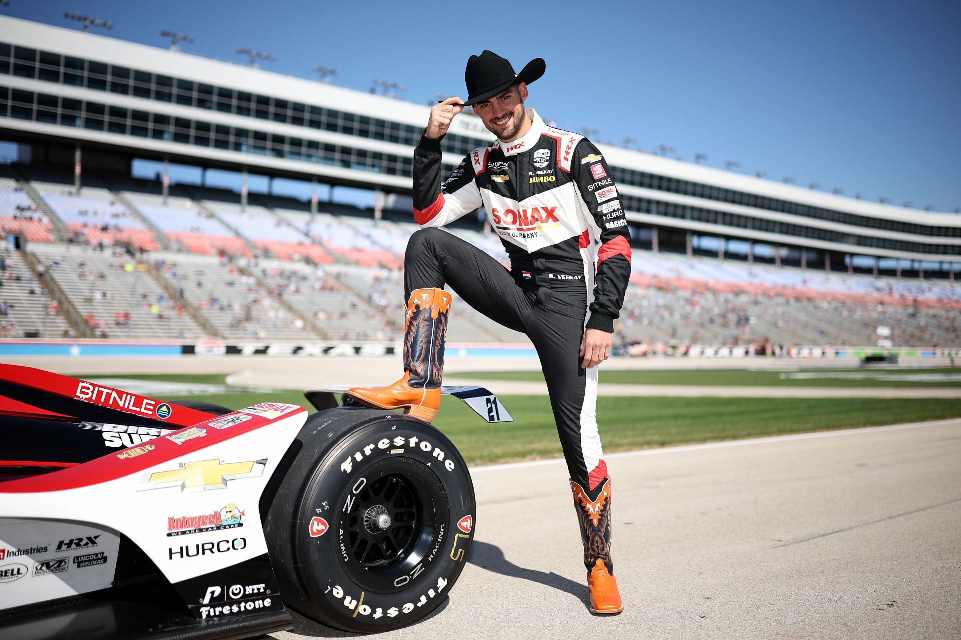 Rinus VeeKay at NTT IndyCar Series XPEL 375 - Source: Getty