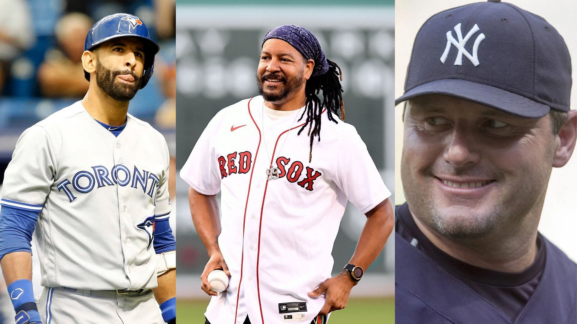 The developers of MLB The Show 25 release a trailer showing a number of legends, including Jose Bautista, Manny Ramirez, and Roger Clemens (Photo Source: IMAGN)