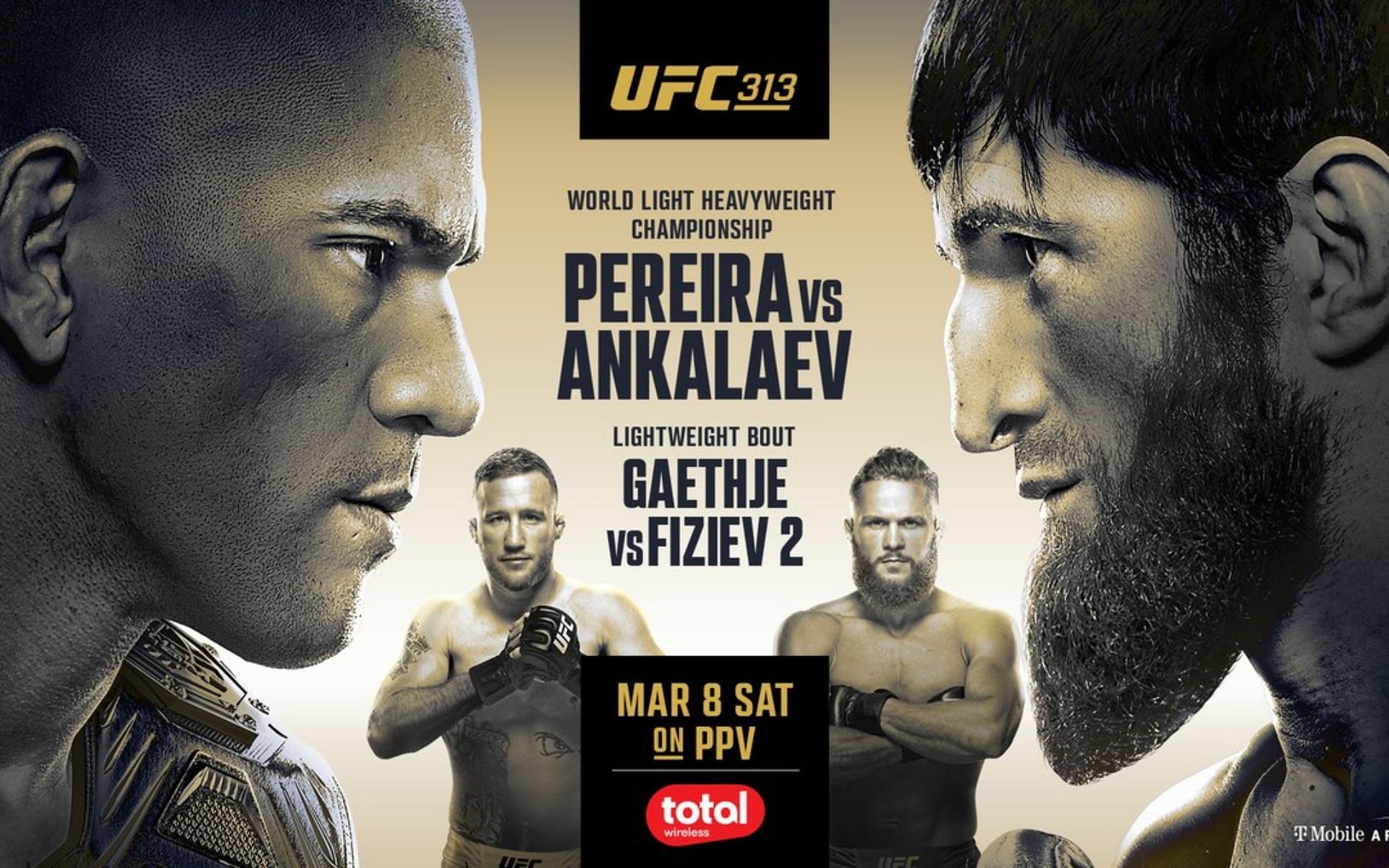 UFC 313: Alex Pereira vs. Magomed Ankalaev payouts and purses.