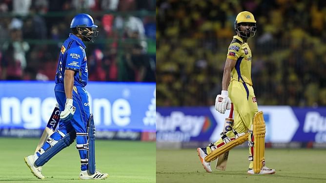 Ruturaj Gaikwad vs Rohit Sharma - comparing their stats after 68 IPL matches