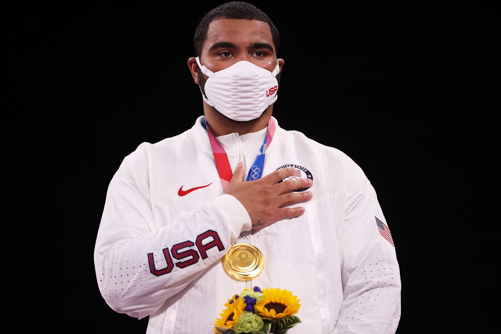 Gable Steveson at the Olympics: Day 14 - Source: Getty