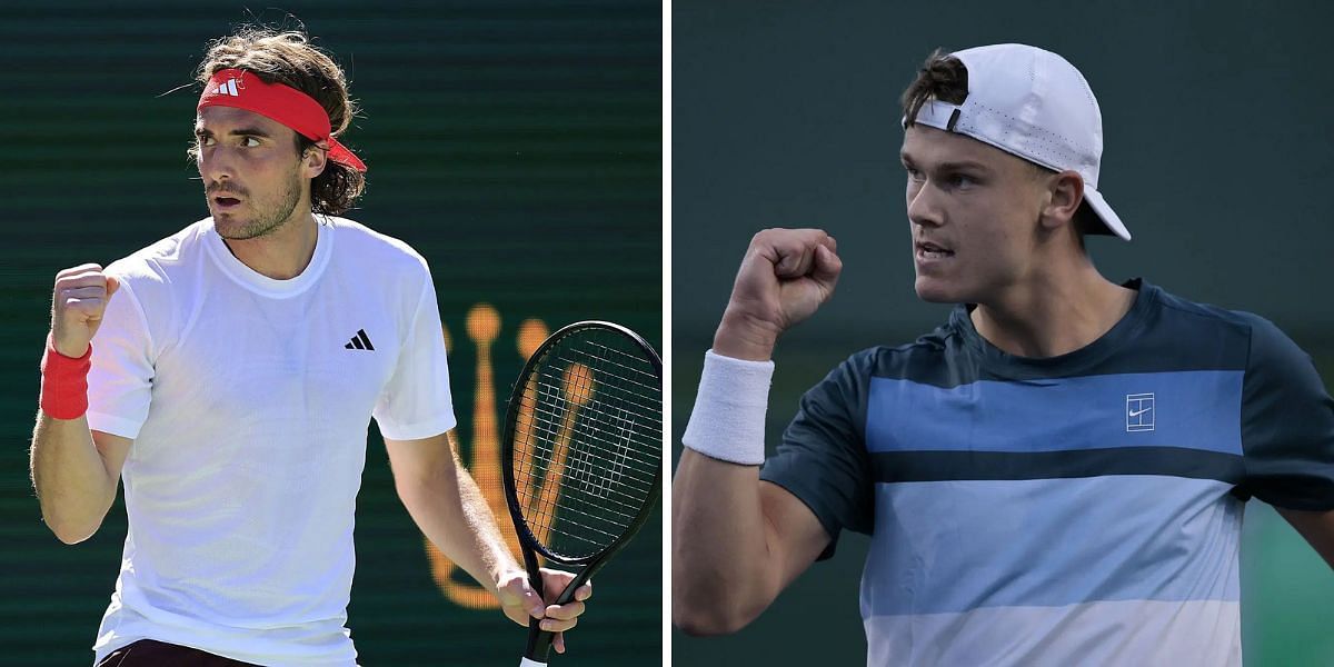 Stefanos Tsitsipas vs Holger Rune will be one of the fourth-round matches in Indian Wells (Image Source: Getty)