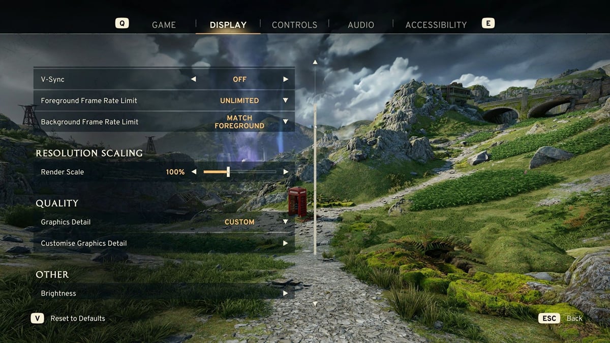 Atomfall: Best settings for Nvidia RTX 3050
