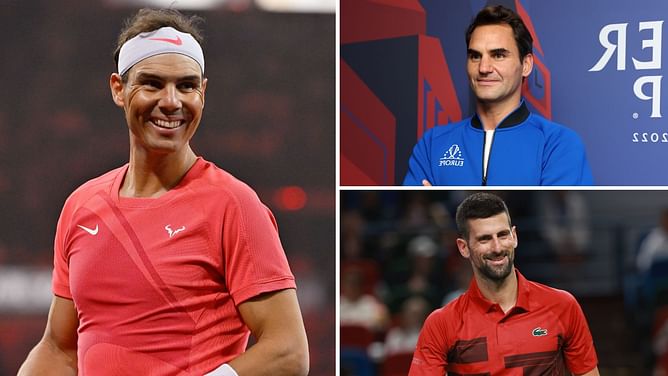 Rafael Nadal names two players who can surpass him, Roger Federer and Novak Djokovic