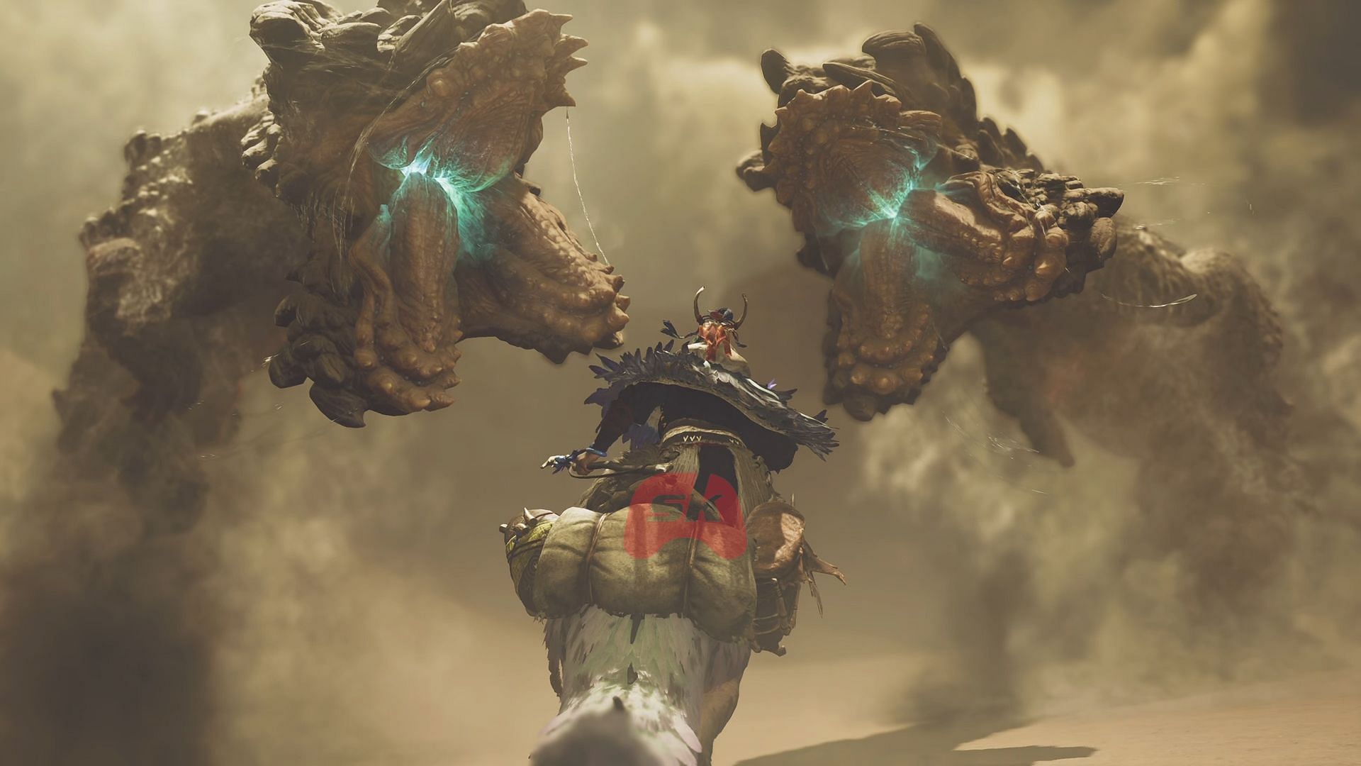 A still from Monster Hunter Wilds