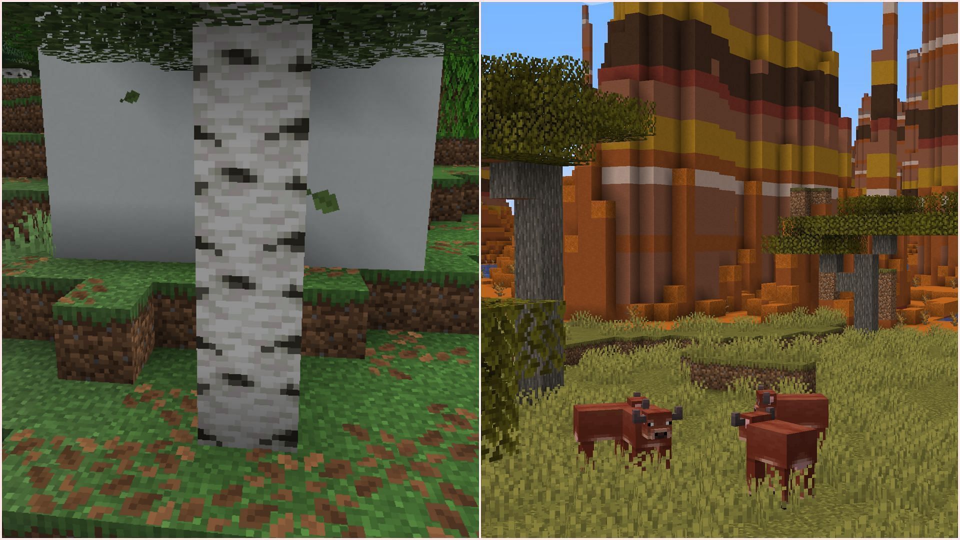 The entire Overworld dimension will receive these fresh features, making the game drop feel a lot bigger (Image via Sportskeeda Gaming || Mojang Studios)