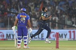 Mohammed Siraj knocks over Rohit Sharma for 8 with a brilliant incoming delivery in GT vs MI IPL 2025 match [Watch]