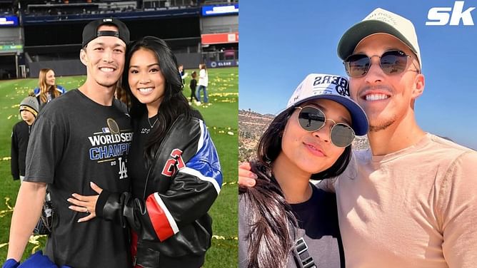 Tommy Edman's wife Kristen reacts to Dodgers star's clutch homer at Spring Training debut vs. Angels