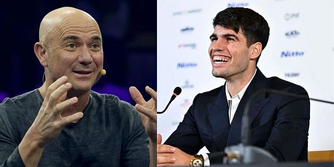Tennis Trending Pop moments today: Andre Agassi impresses daughter Jaz with his tennis skills; Carlos Alcaraz's brother Jaime travels to support Spaniard at Miami Open, and more