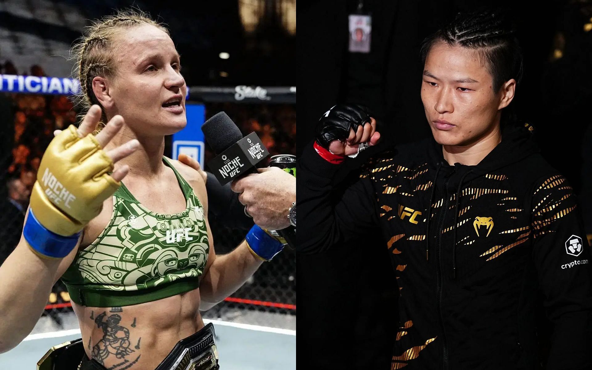 Valentina Shevchenko discusses potential matchup against Zhang Weili [Image courtesy: Getty Images]