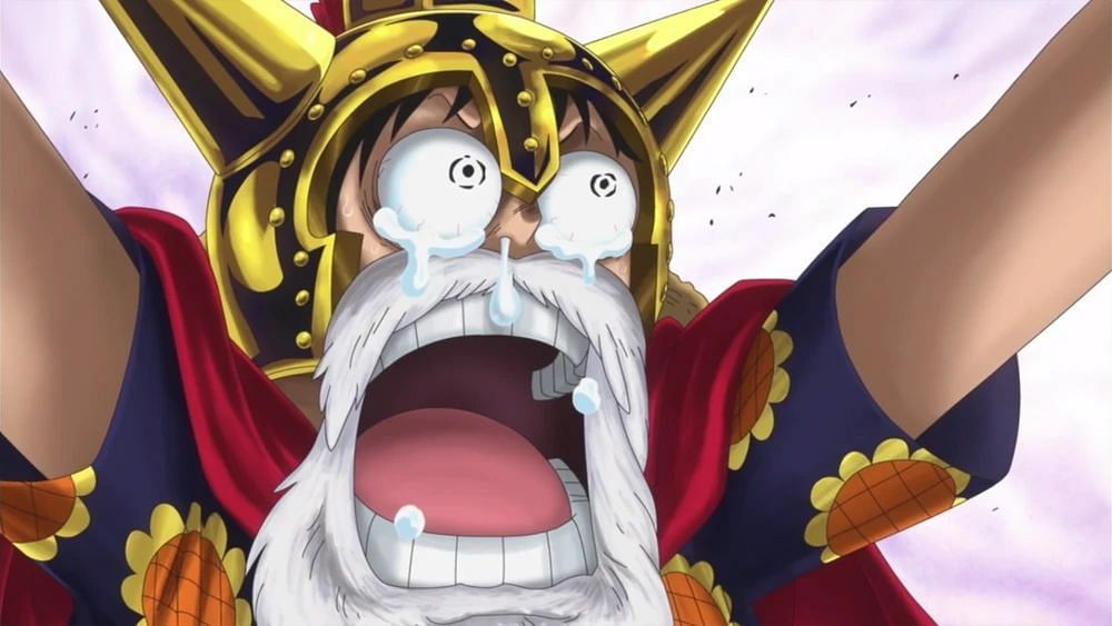 Monkey D. Luffy in One Piece.
