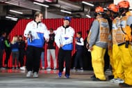 Liam Lawson and Yuki Tsunoda of Visa Cash App RB look on from the drivers parade prior to the F1 Grand Prix of Qatar at Lusail International Circuit on December 01, 2024 - Source: Getty