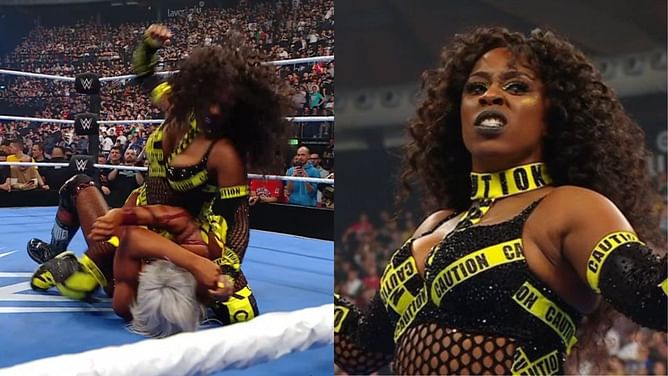 Naomi sends a three-word message after causing Jade Cargill's first-ever clean loss in WWE