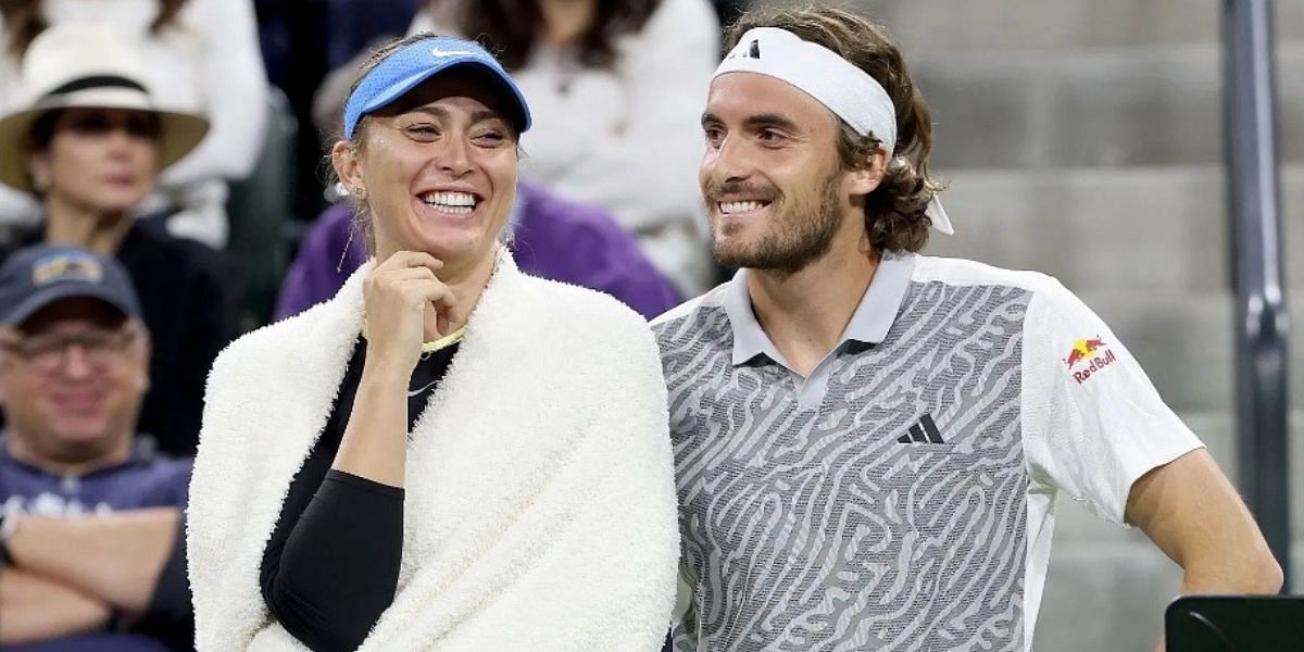 Paula Badosa and Stefanos Tsitsipas (Source - GETTY)