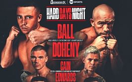 Hard Days Night - Nick Ball vs. TJ Doheny: Main card, start time, main event walkouts, and more