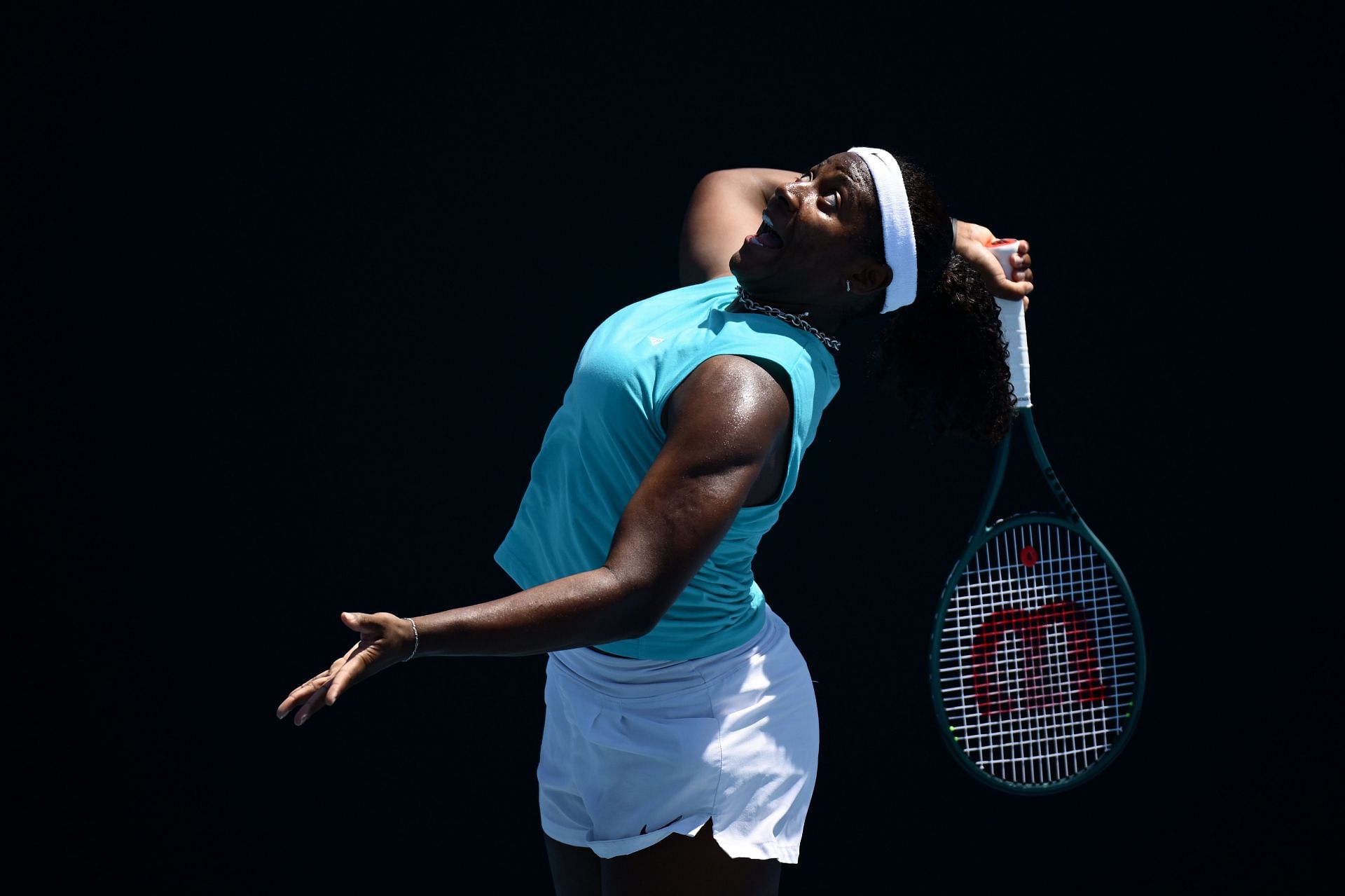 Baptiste in action at the 2025 Australian Open - Day 2 - Source: Getty