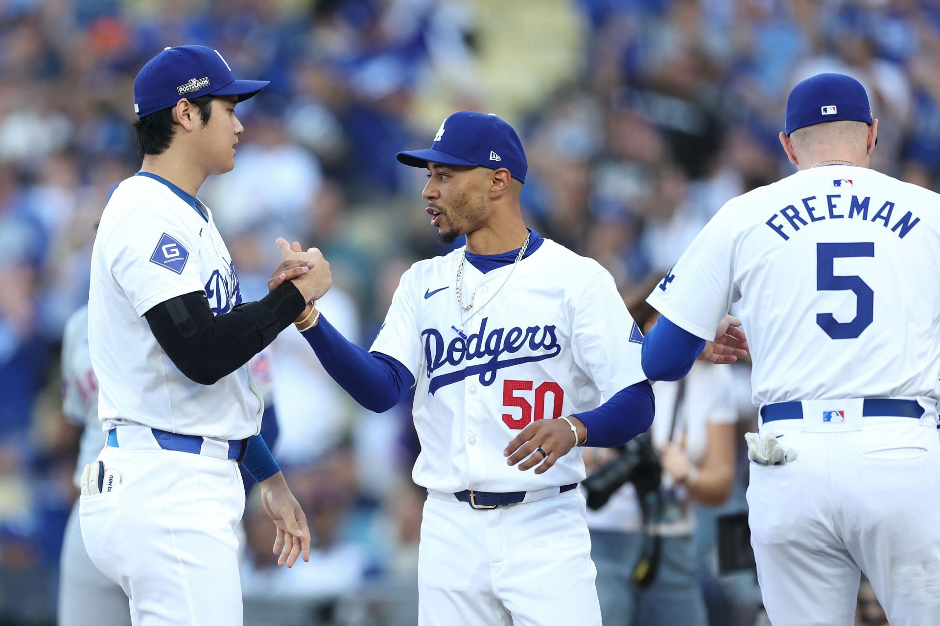 Championship Series - New York Mets v Los Angeles Dodgers - Game 1 - Source: Getty