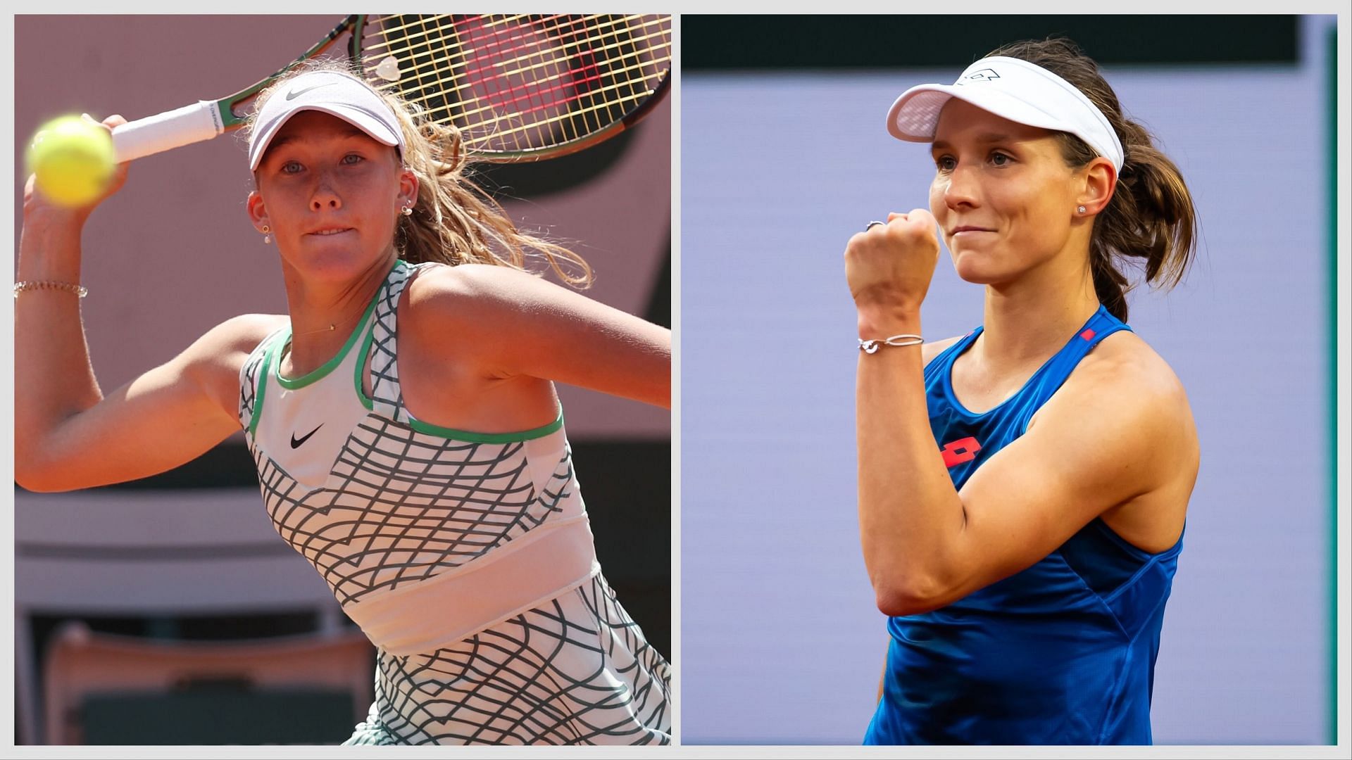 Mirra Andreeva vs Varvara Gracheva is one of the second-round matches at the BNP Paribas Open 2025. (Photos: Getty)