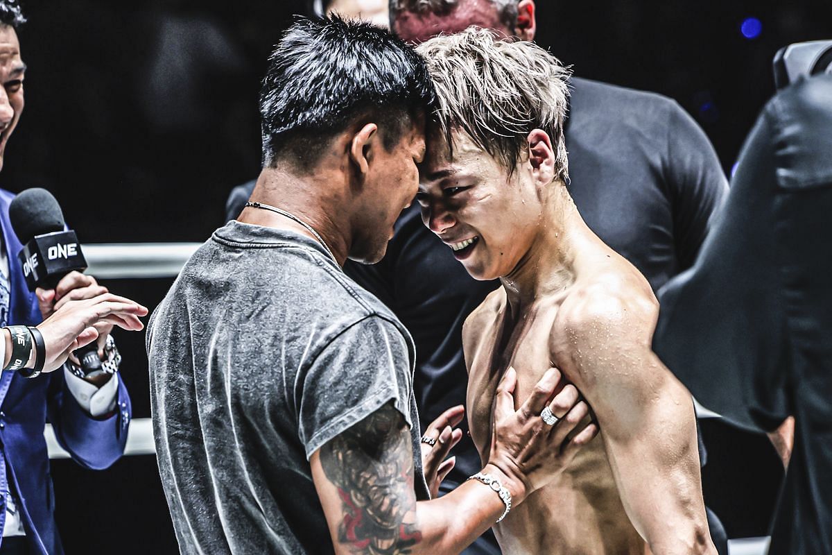 Rodtang and Takeru face off | Photo by ONE Championship