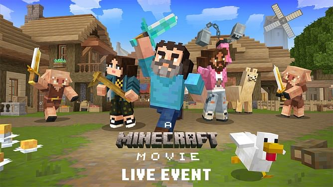 A Minecraft Movie Live Event: How to get all the special collectible items
