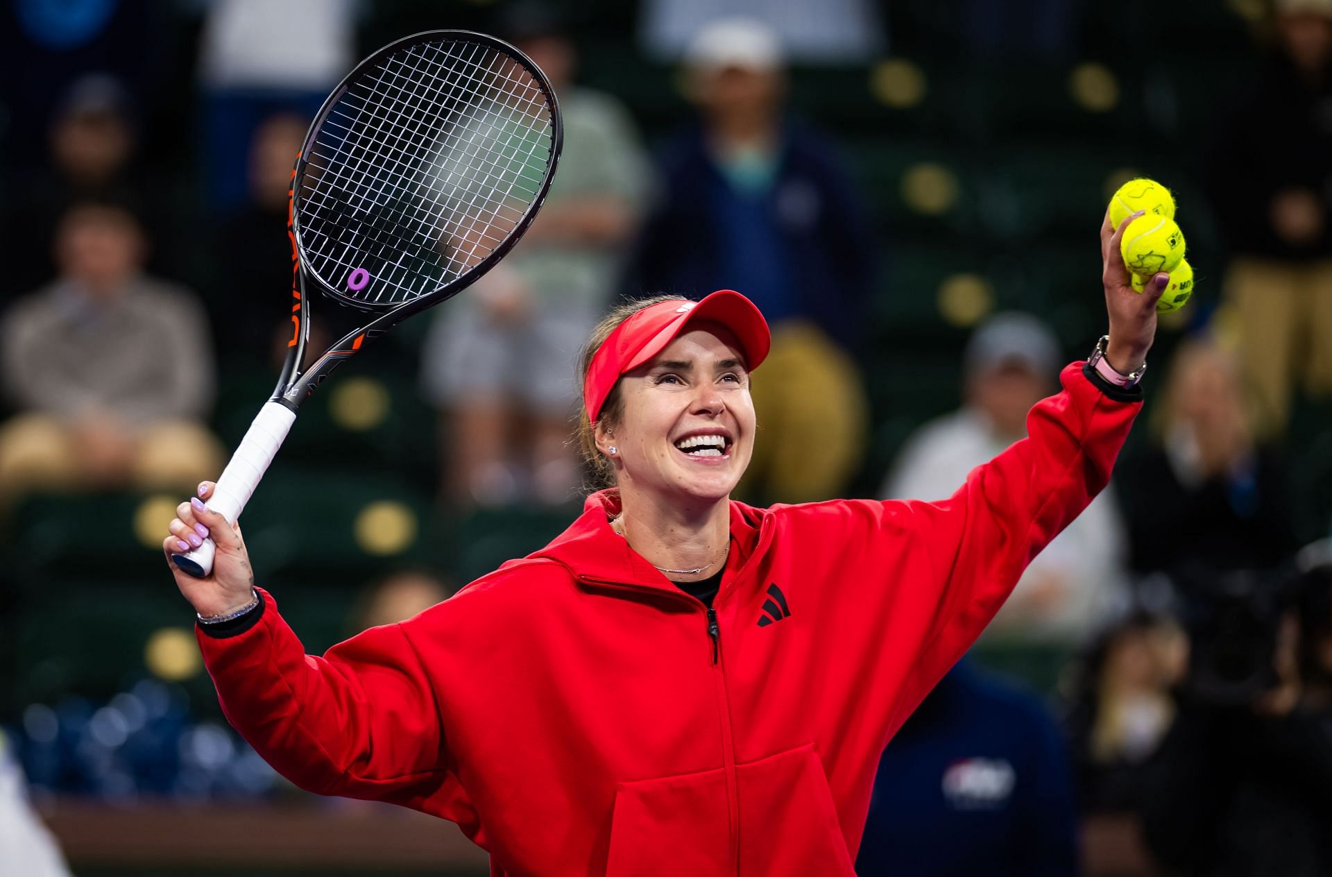 Elina Svitolina at the BNP Paribas Open 2025. (Photo: Getty)