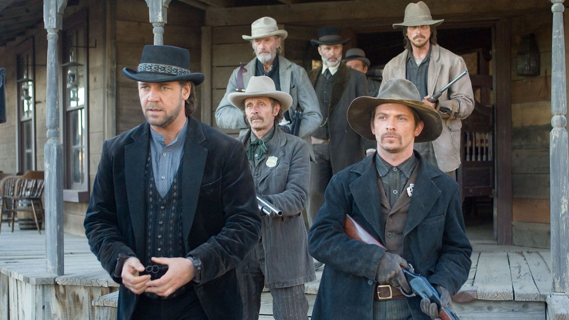 It is the second adaptation of Three-Ten to Yuma by Elmore Leonard (Image via Lionsgate)