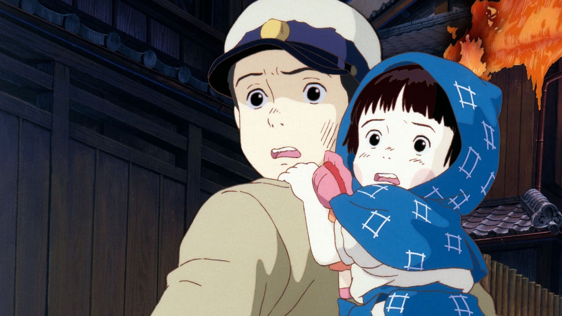 The story of two sisters in war-torn Kobe(Image via Netflix)